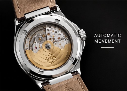 Patek Phillep Luxury Rose Gold Watch – Premium Brown Leather Strap