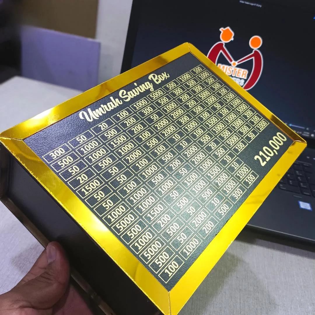 Umrah Saving Box – 210,000 PKR Challenge