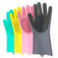 Silicone Cleaning Gloves – Reusable Dishwashing Gloves