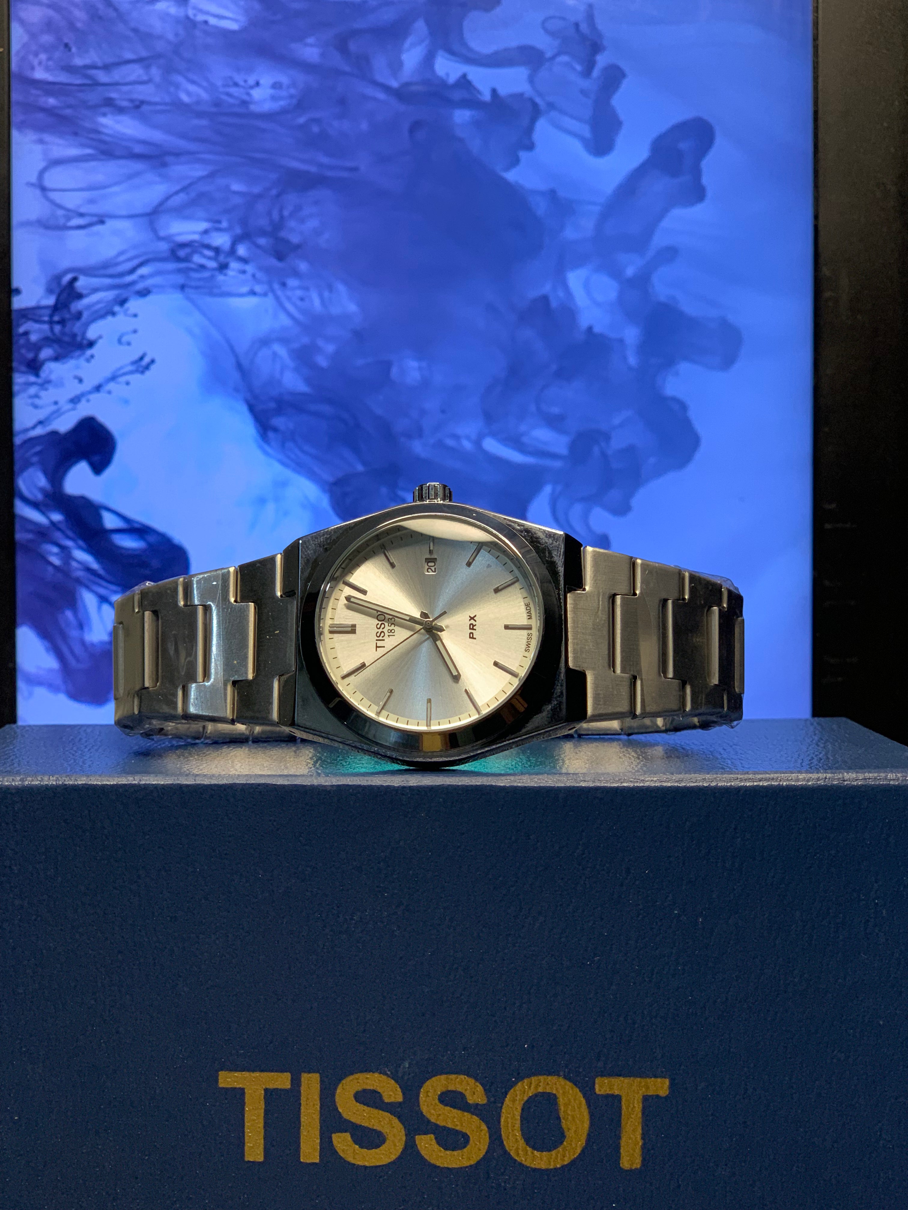 TISSOT PRX Semi-Automatic Stainless Steel watch