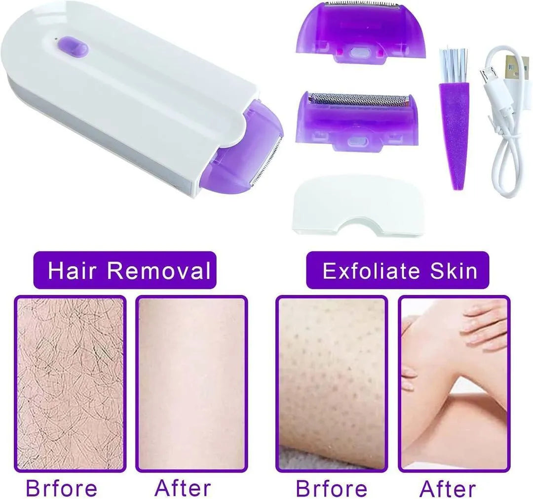 Rechargeable Electric Body Hair Remover 4-in-1 Cordless Shaver&Trimmer