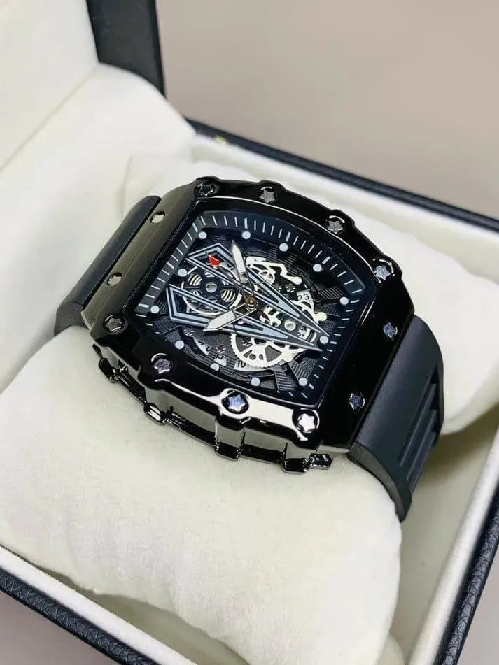 Richard Mille Karan Aujla Watch In Black Strap