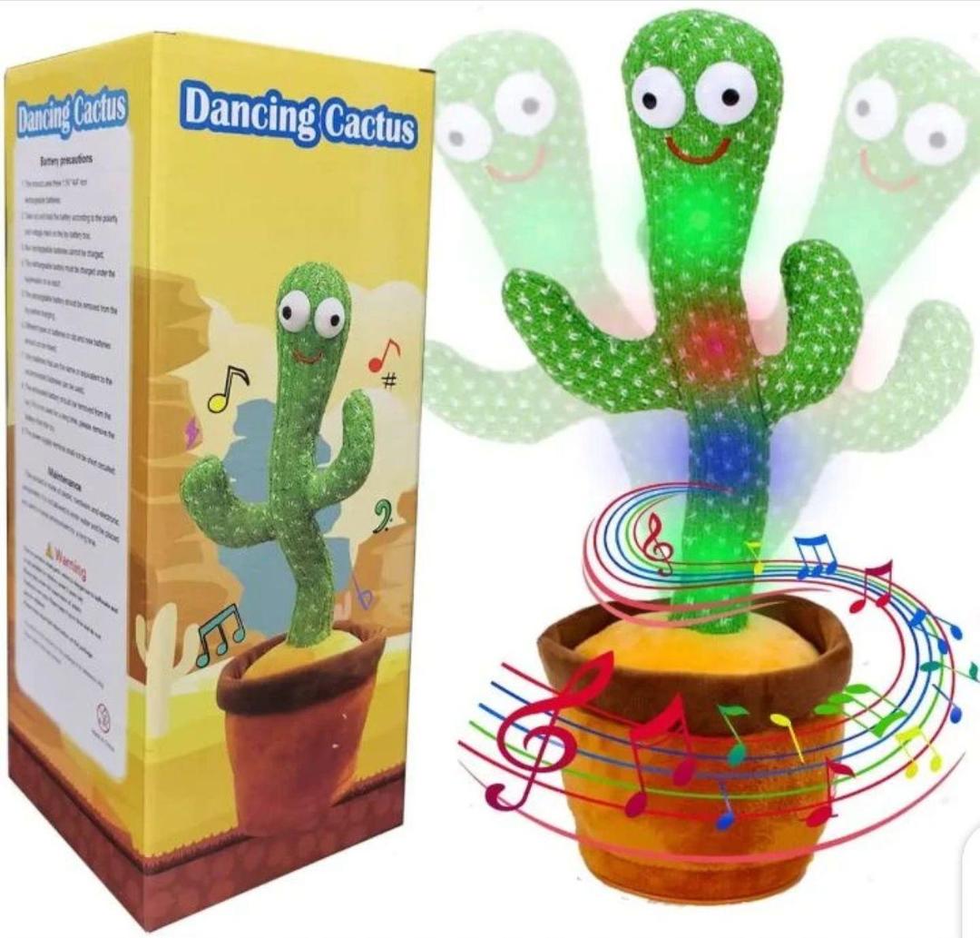 Dancing Cactus Plush Toy With Music