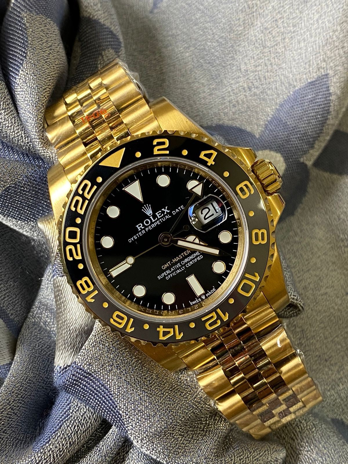 Rolex Luxury Golden Master 2– Premium Stainless Steel