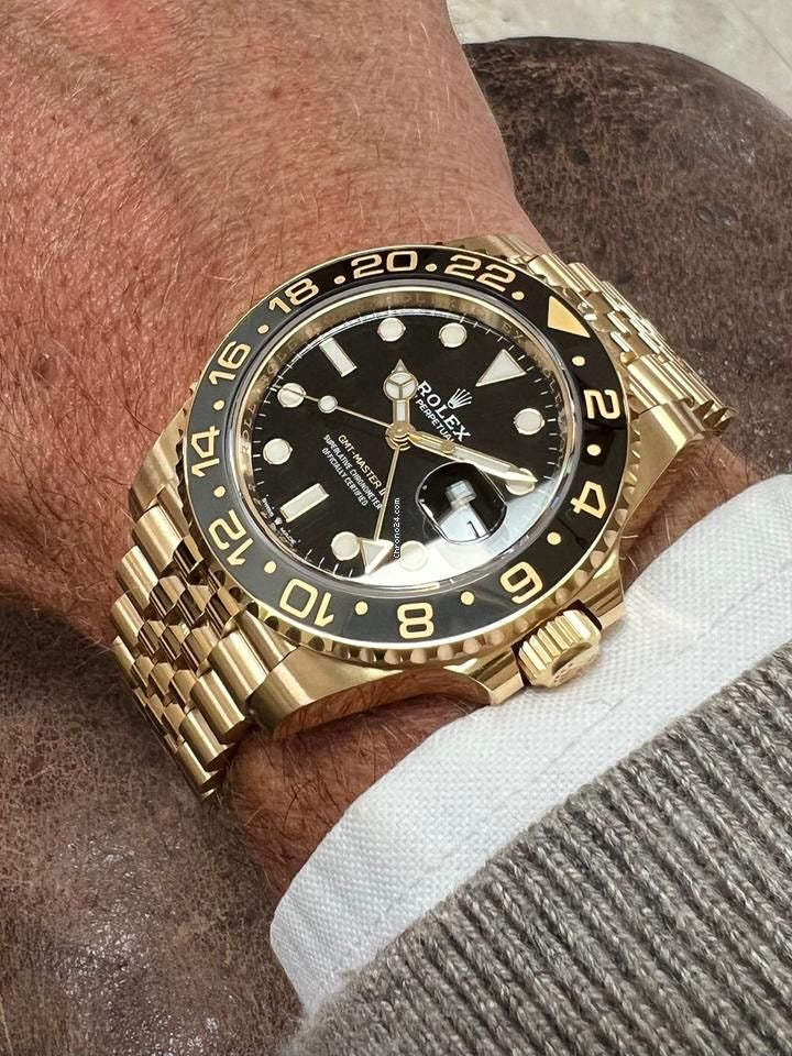 Rolex Luxury Golden Master 2– Premium Stainless Steel