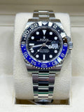 Rolex Luxury GMT Batman Master 2 Watch – Premium Stainless Steel