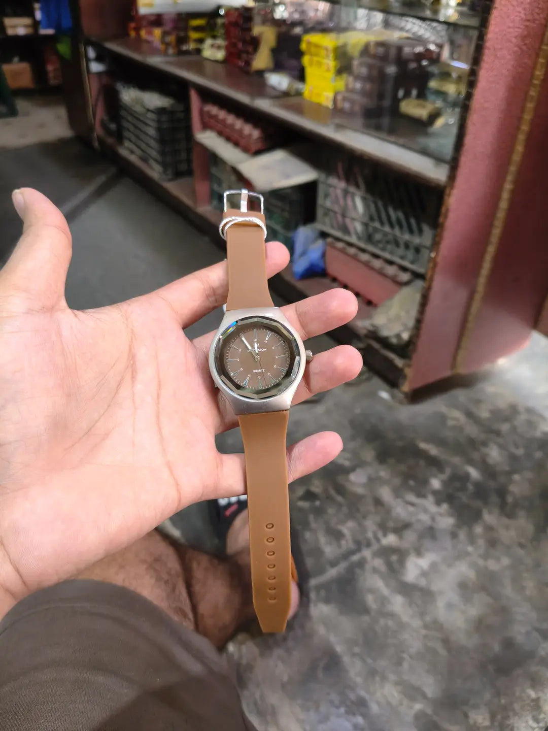 Premium Men’s DailyWear Leather Strap Watch