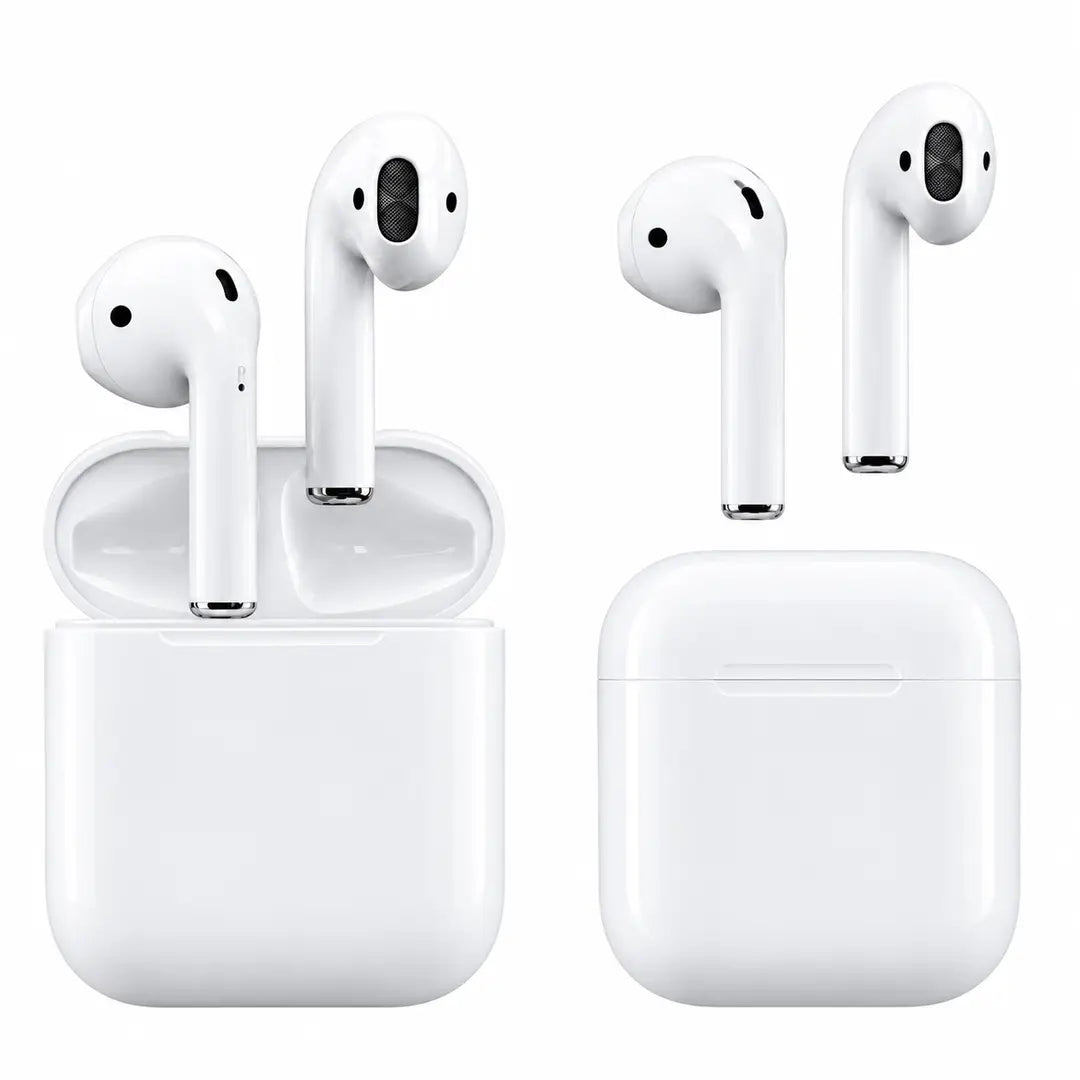 i12 Airpods Wireless Bluetooth Headset With Long Battery power bank