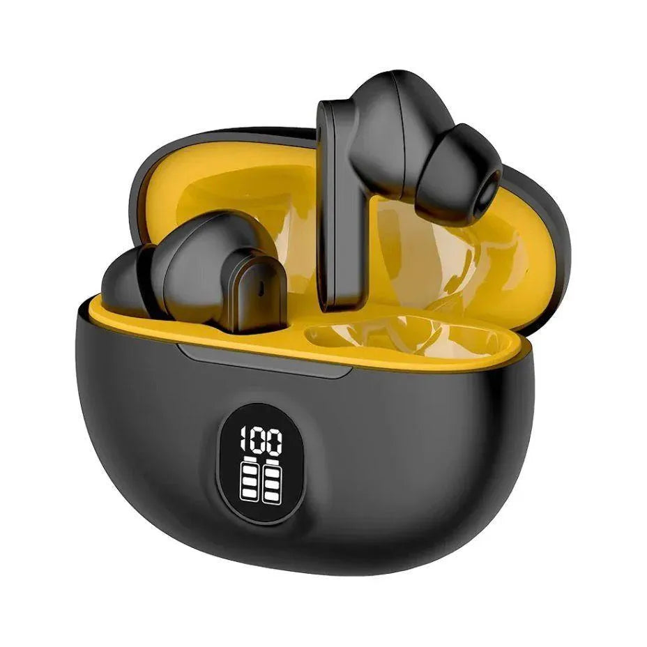 Premium Black Yellow Wireless Bluetooth 5.3
