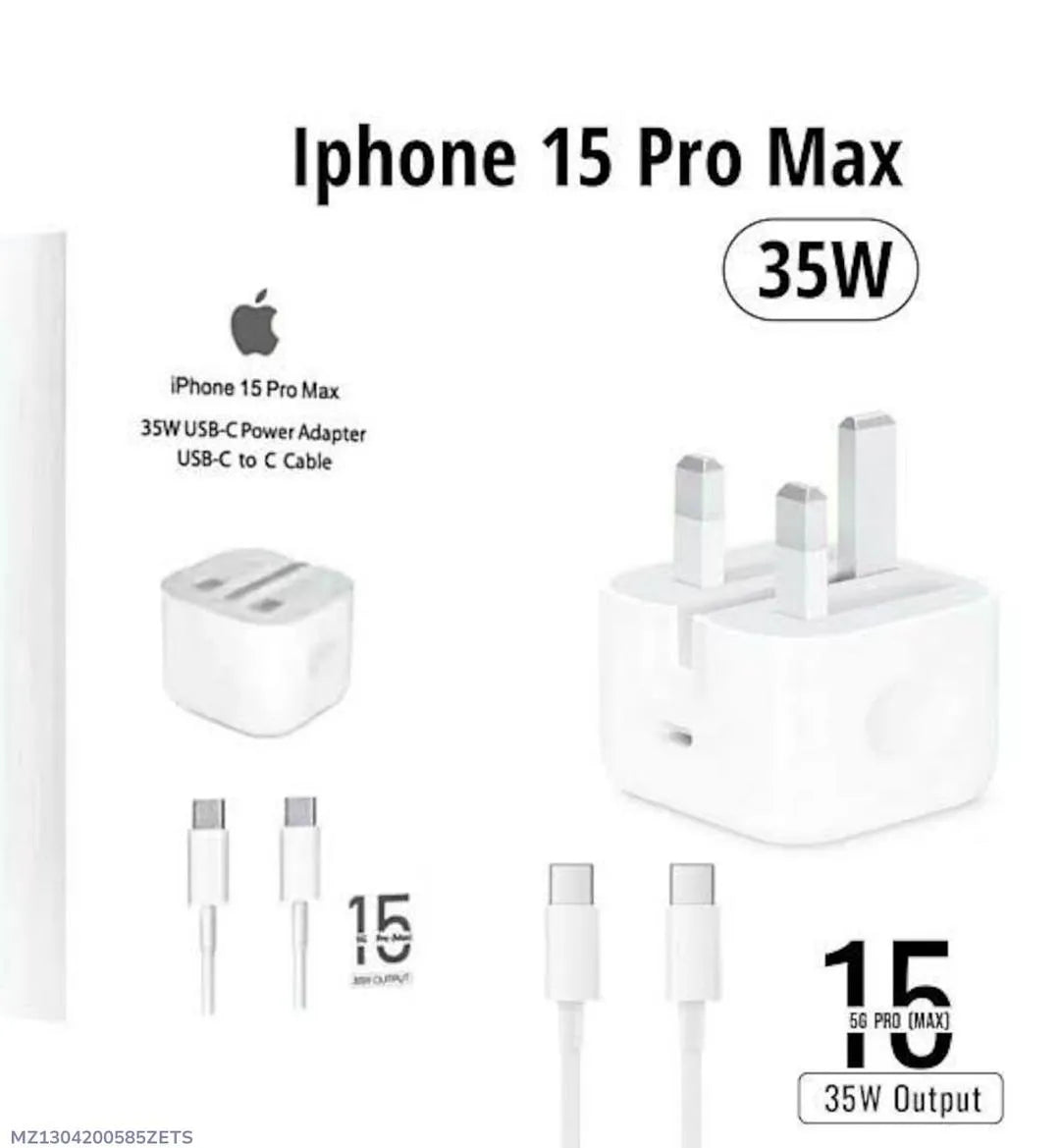 35W USB-C Fast Charger for iPhone 15 Pro Max......