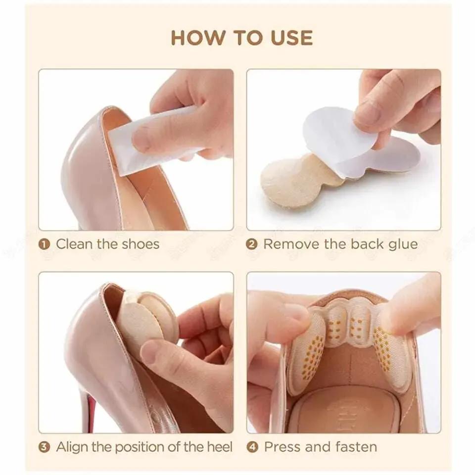 High Heel Shoe Cushion Pads – Anti-Slip Heel Protectors & Comfort Inserts