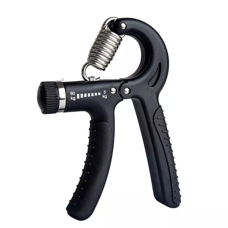 Adjustable Resistance Hand Gripper 5-60kg Black ABS
