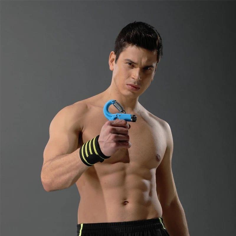 Adjustable Resistance Hand Gripper 5-60kg Black ABS