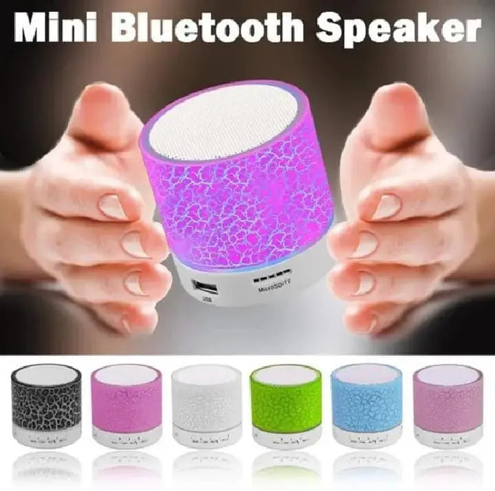 Mini Bluetooth Speaker RGB Lights and Premium Finishing