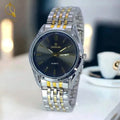 Luxury Men’s Quartz Watch Stainless Steel Bracelet with Elegant Dial