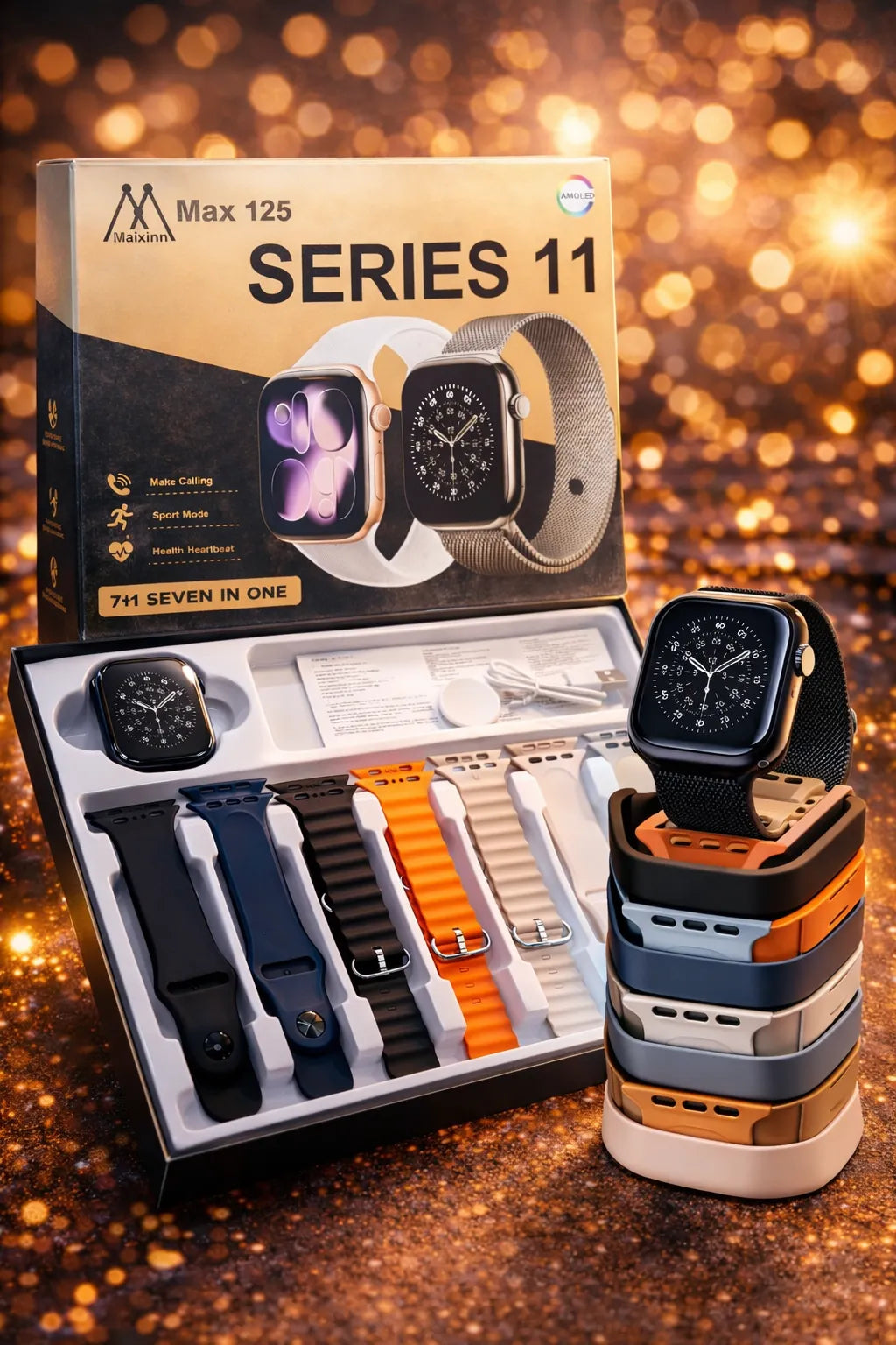 7 in 1 Series 11 Ultra Smart Watch With Premium Box