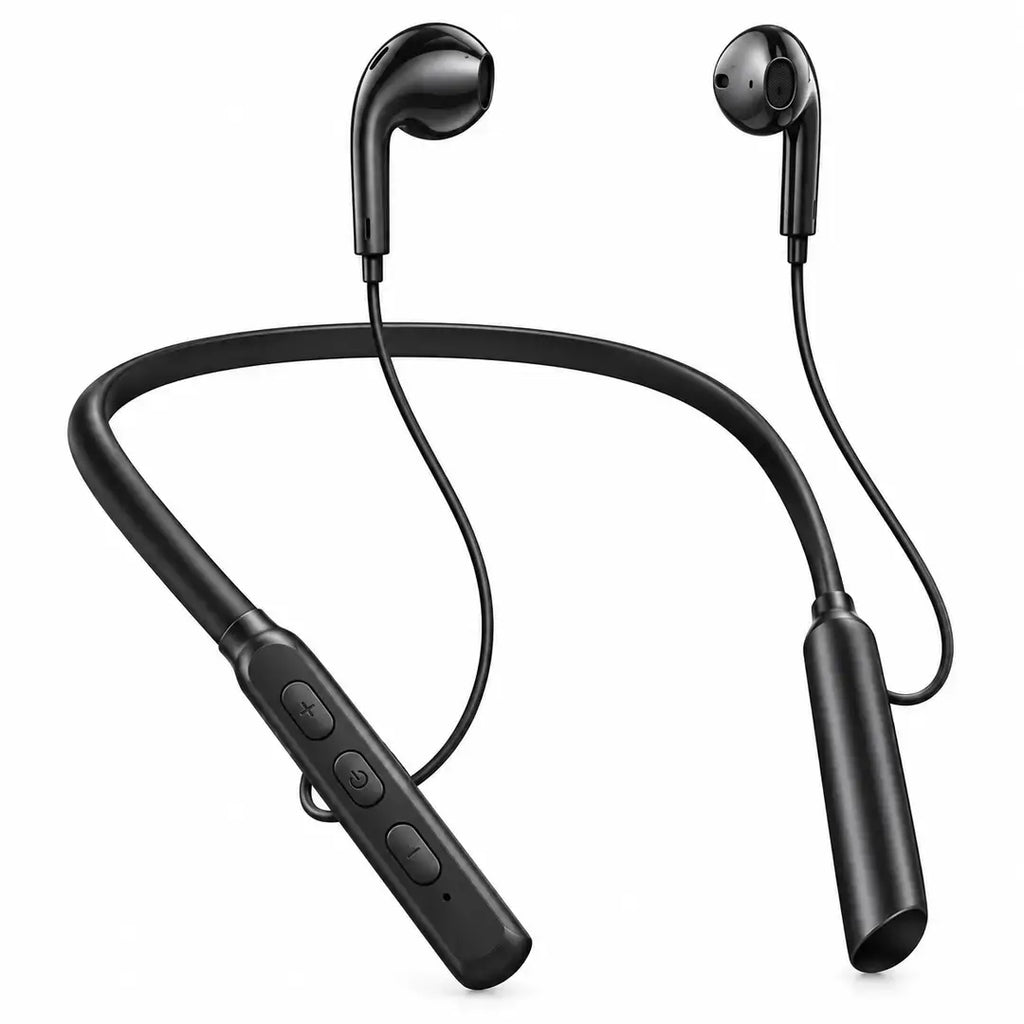 Neckband Bluetooth Wireless Earphones – Stereo Sound