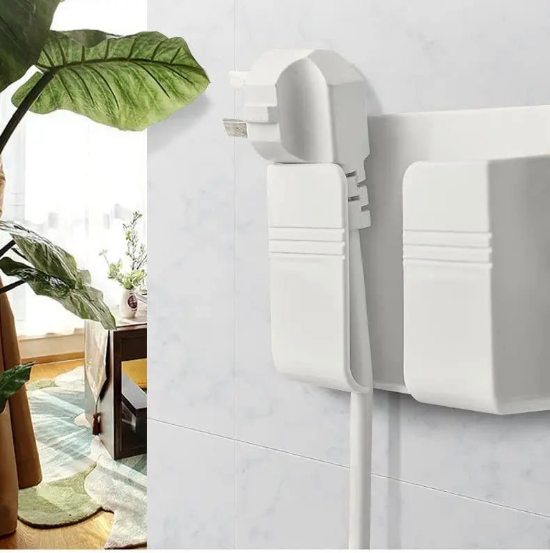 Wall Mounted Mobile Holder White 1Pc
