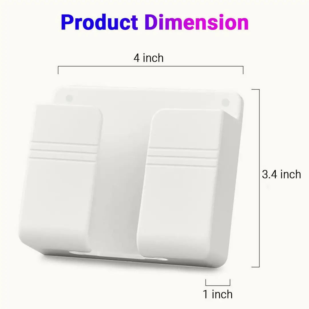 Wall Mounted Mobile Holder White 1Pc