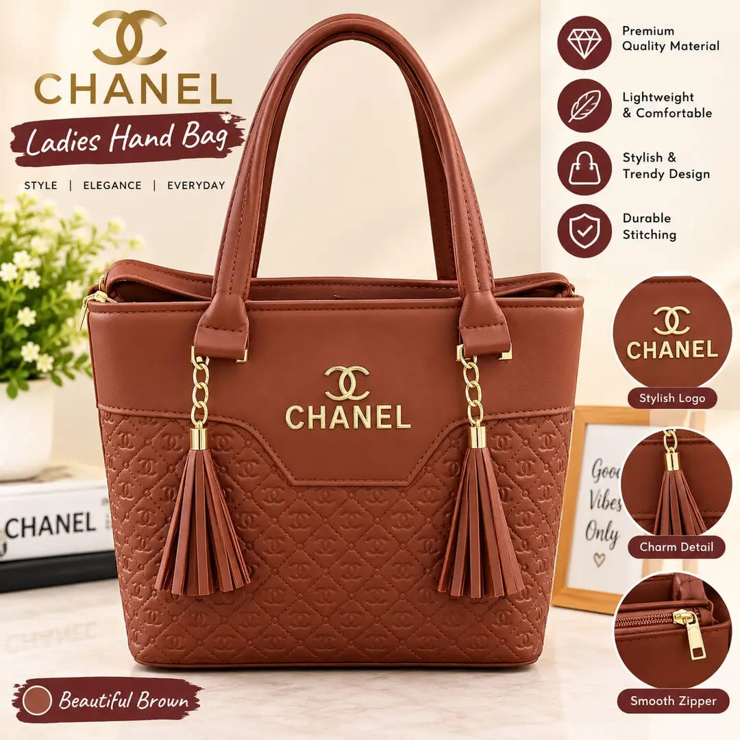 Premium CHANEL Women's Leather Hand Bag
