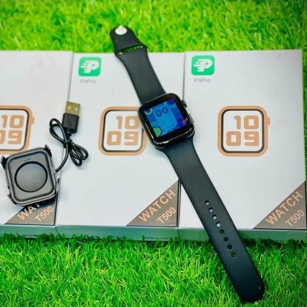 T500 Plus Smart Watch – Bluetooth Calling, Heart Rate Monitor & Full Touch Display