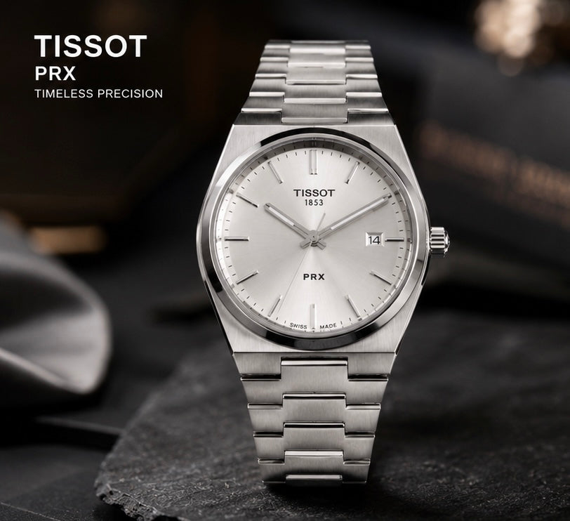 TISSOT PRX STAINLESS STEEL WATCH with Premium Quality