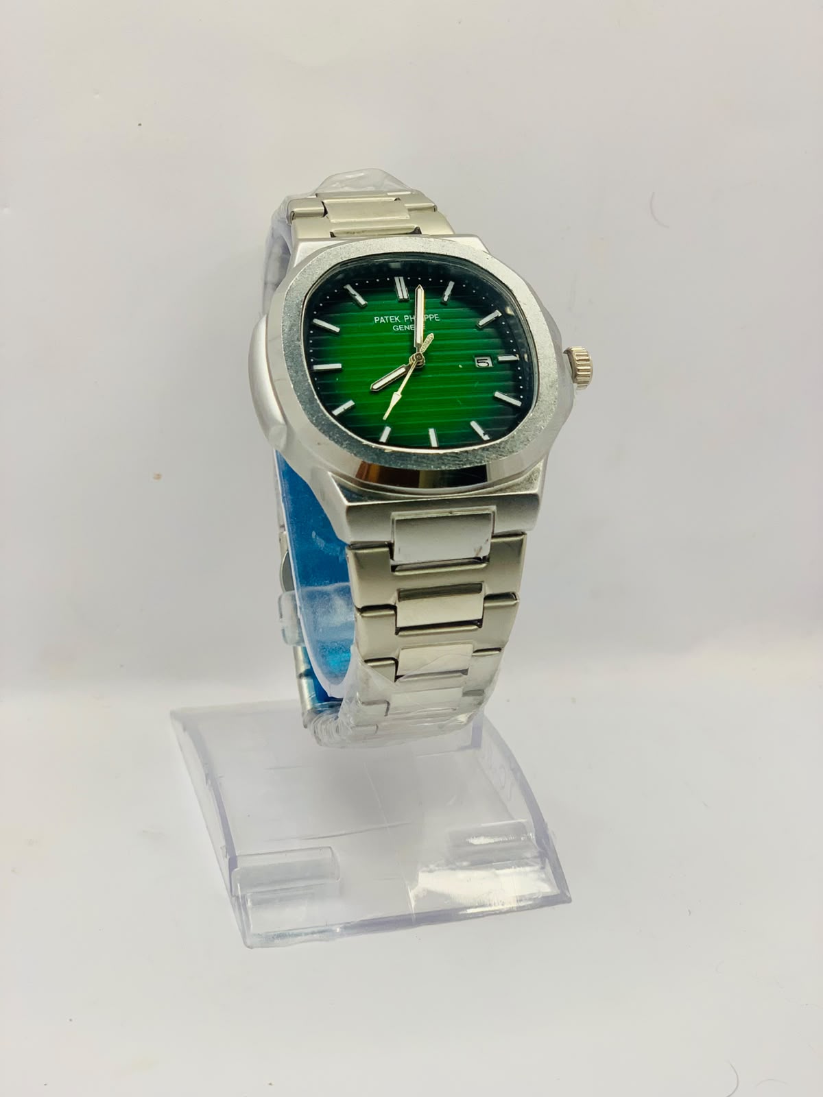 Premium Patek Phillep Green Black Dial with Stainless Steel